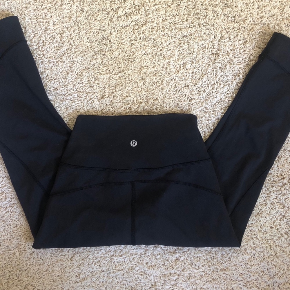 Lululemon Crop Black Leggings